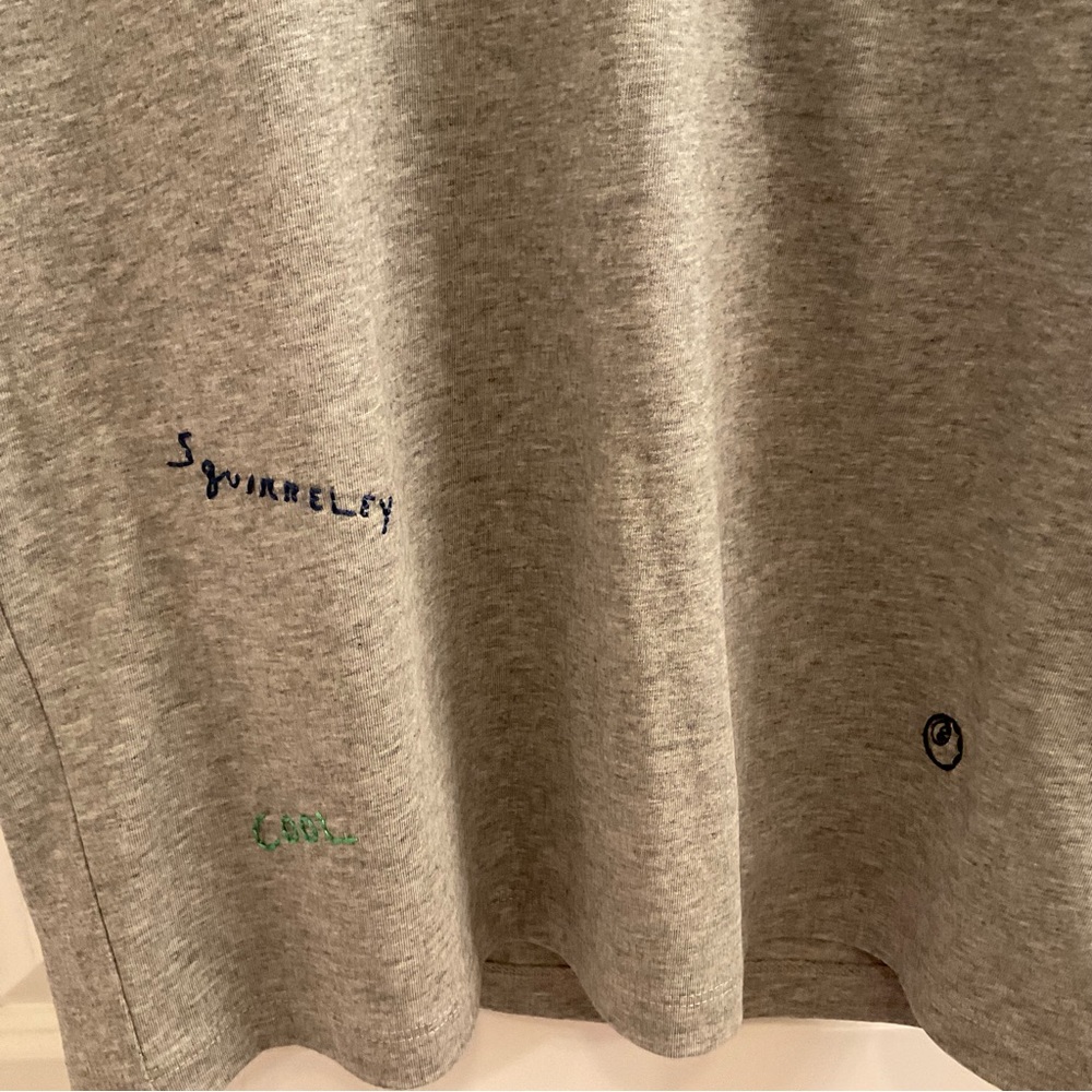 Coach Diary T-Shirt - NWT - Men’s Size Small - Heather Grey - Picture 5 of 12